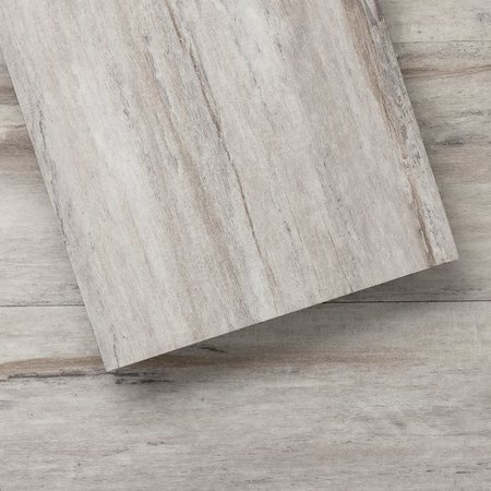 Lucida Surfaces LUCIDA SURFACES, BaseCore Winter 6 in. x 36 in. 2mm 12MIL Peel & Stick Vinyl Plank (54 sq.ft), 36PK BC-908